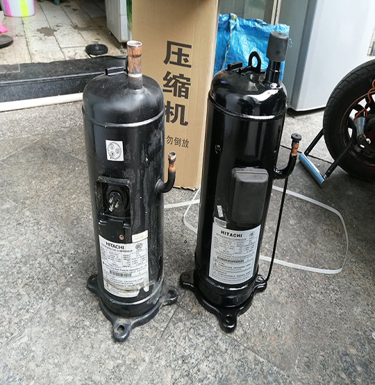 广河中央空调压缩机的更换维修